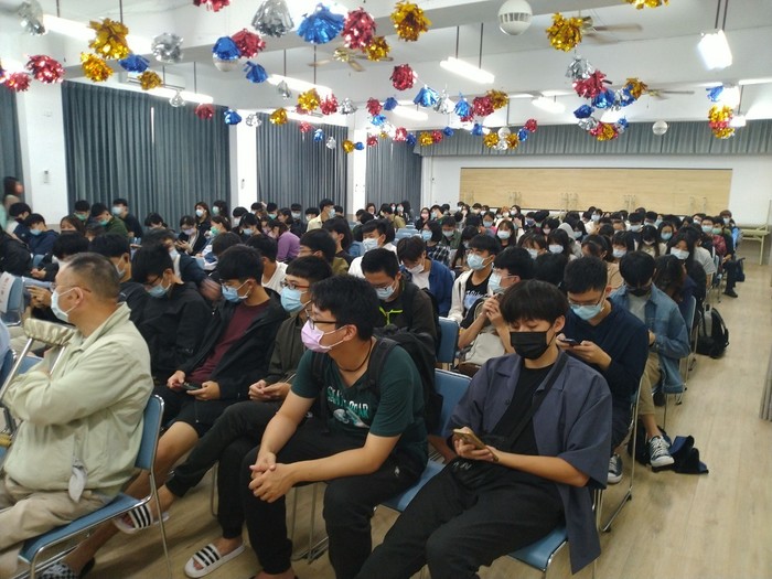 財金系系週會暨師生座談會出席同學約152人圖片