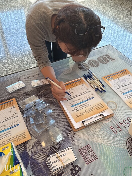 114年11月22日系友回娘家簽到處圖片